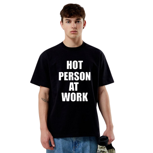 hot person at work